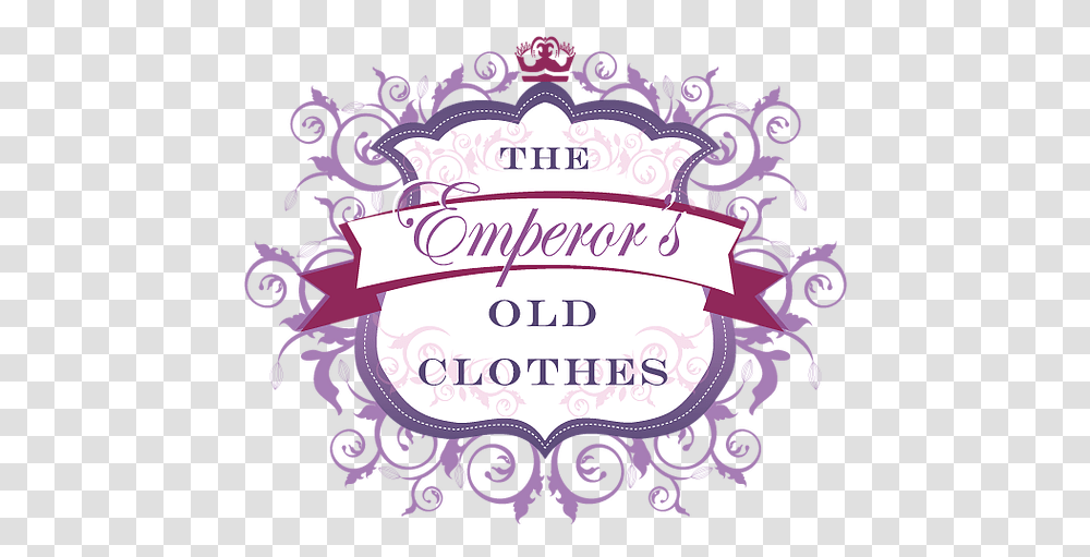 The Emperors Old Clothes Illustration, Label, Text, Sticker, Purple Transparent Png