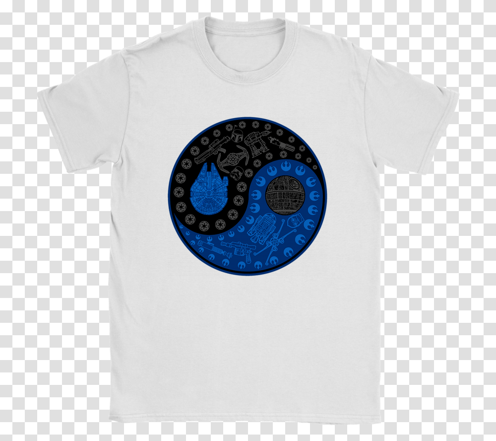 The Empire And Jedi Order Yin Amp Yang Balance Star Wars Nfl, Apparel, T-Shirt Transparent Png