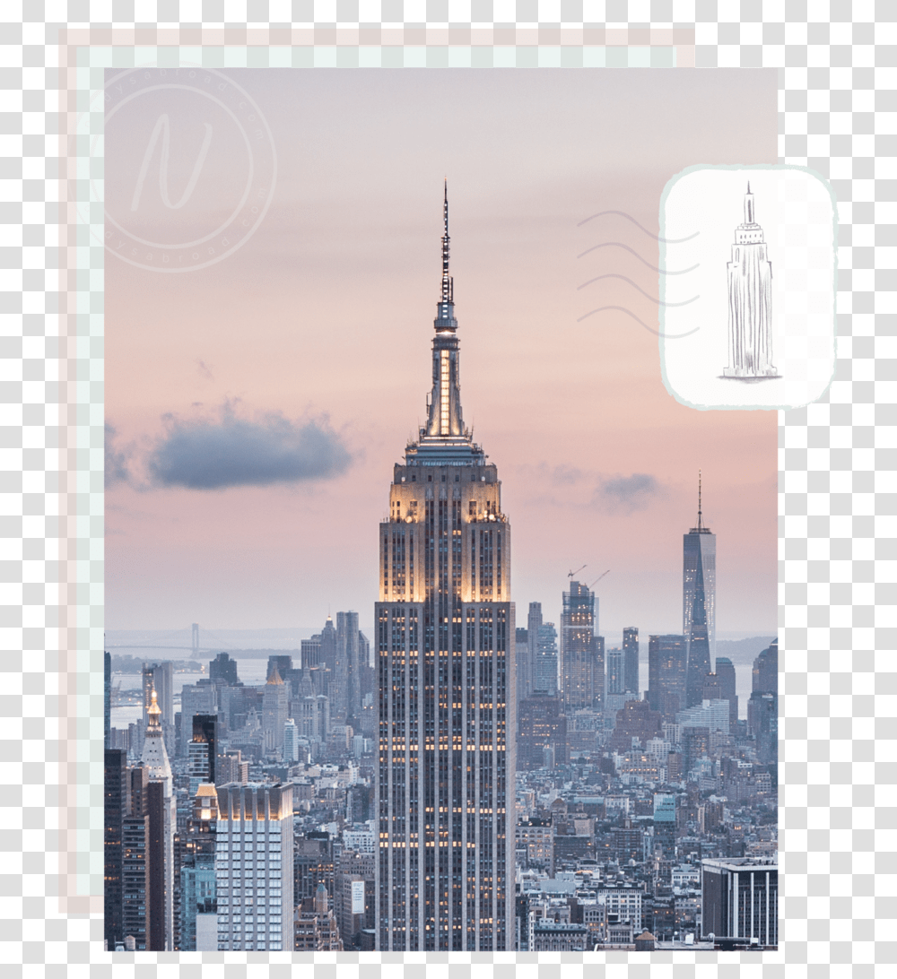 The Empire State Building Empire State Building, High Rise, City, Urban, Spire Transparent Png