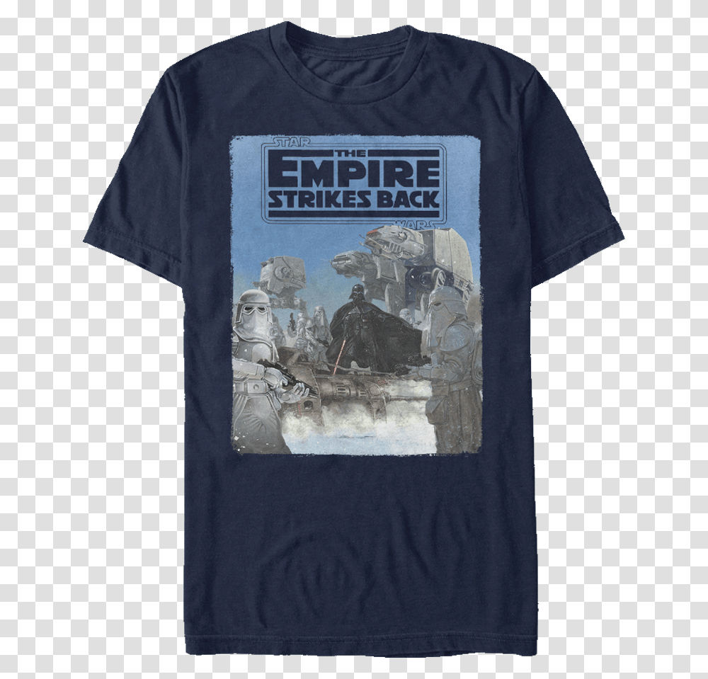 The Empire Strikes Back Star Wars T Shirt Star Wars Empire Strikes Back, Apparel Transparent Png
