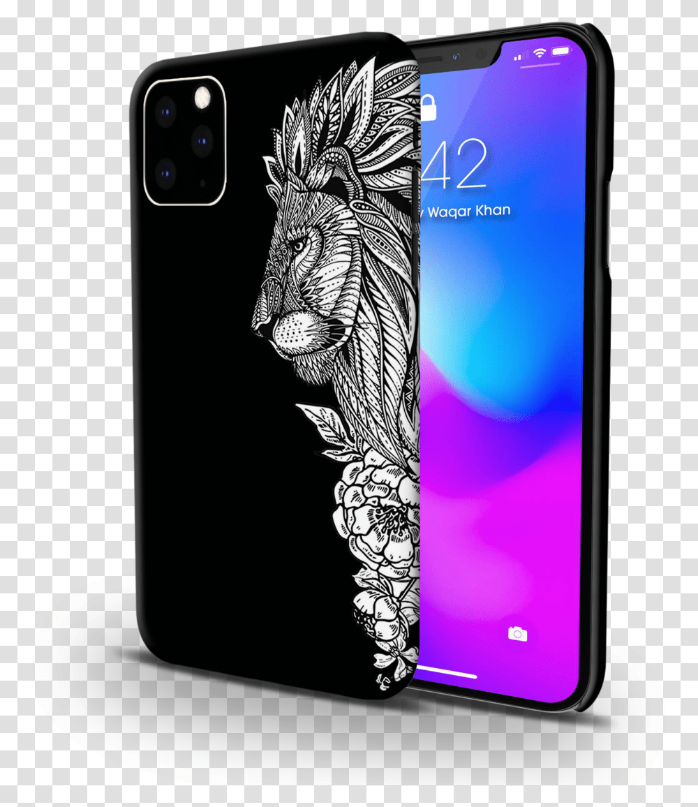 The Enchanted Lion Slim Case And Cover For Iphone 11 Iphone 11 Pro, Electronics, Mobile Phone, Cell Phone Transparent Png