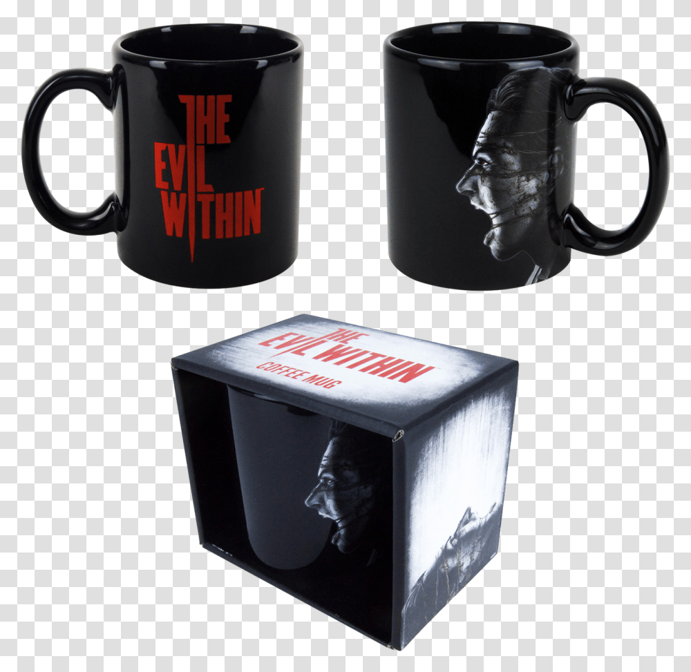 The Evil Within, Coffee Cup, Box, Person, Human Transparent Png