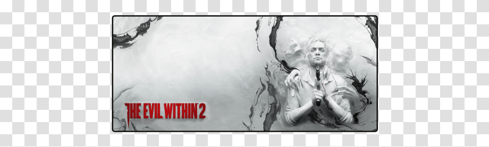 The Evil Within Oversized Mousepad Enter The Realm Evil Within Mousepad, Person, Human, Painting Transparent Png