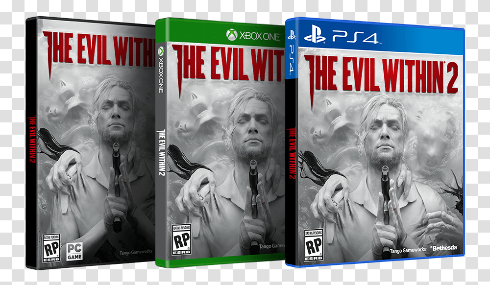 The Evil Within, Person, Human, Book, Magazine Transparent Png