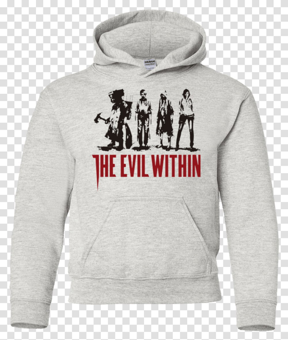 The Evil Within Youth Hoodie Evil Within Sticker, Apparel, Sweatshirt, Sweater Transparent Png