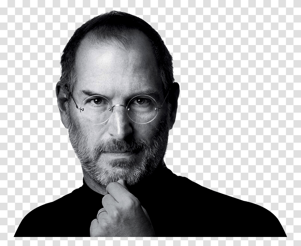 The Exclusive Biography Apple Ii Steve Jobs, Face, Person, Human, Glasses Transparent Png