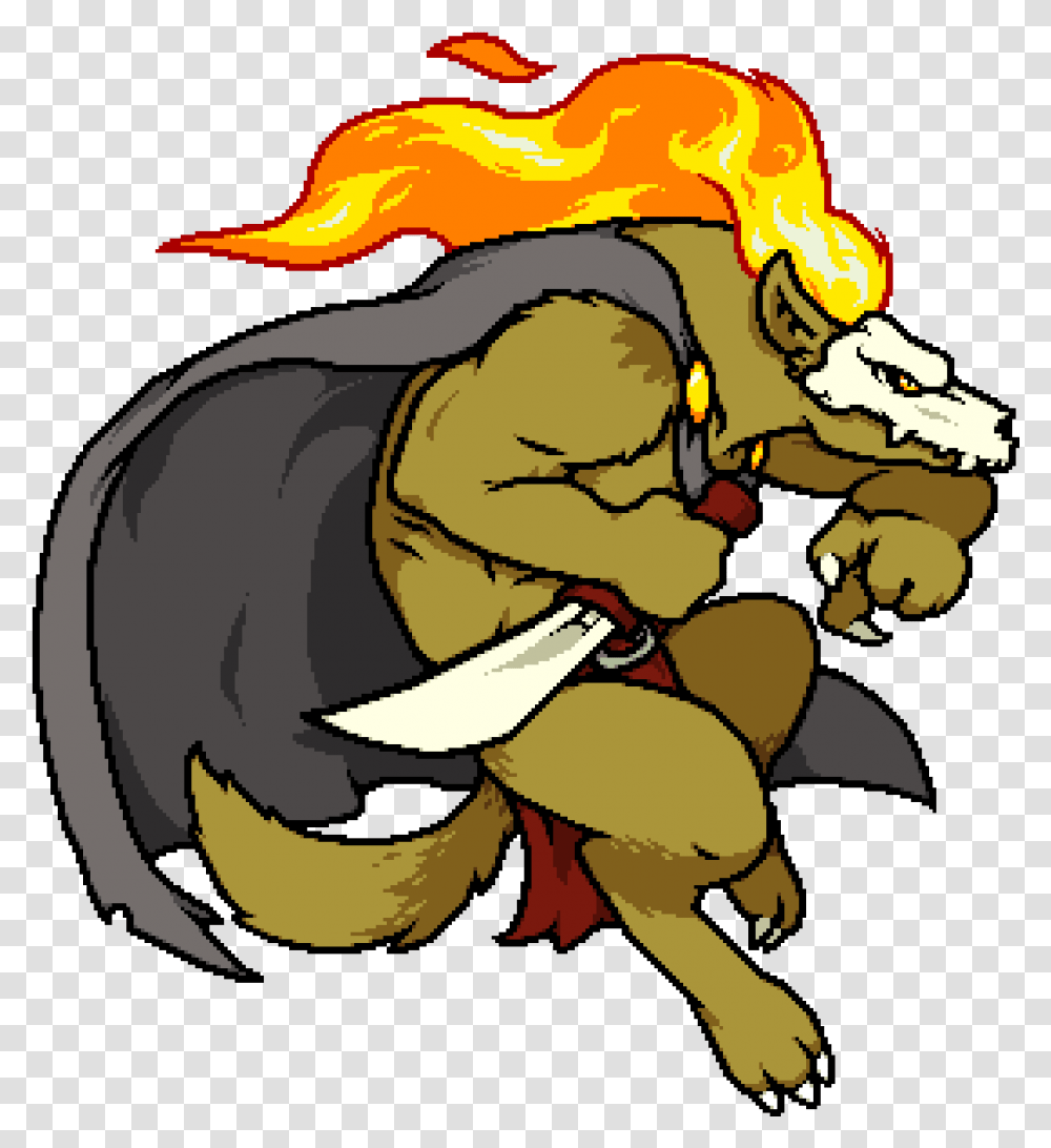 The Exiled Flame Rivals Of Aether Wolf, Dragon, Animal, Person, Human Transparent Png
