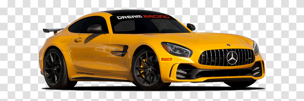 The Experiences - Dream Racing Orange Mercedes, Car, Vehicle, Transportation, Automobile Transparent Png