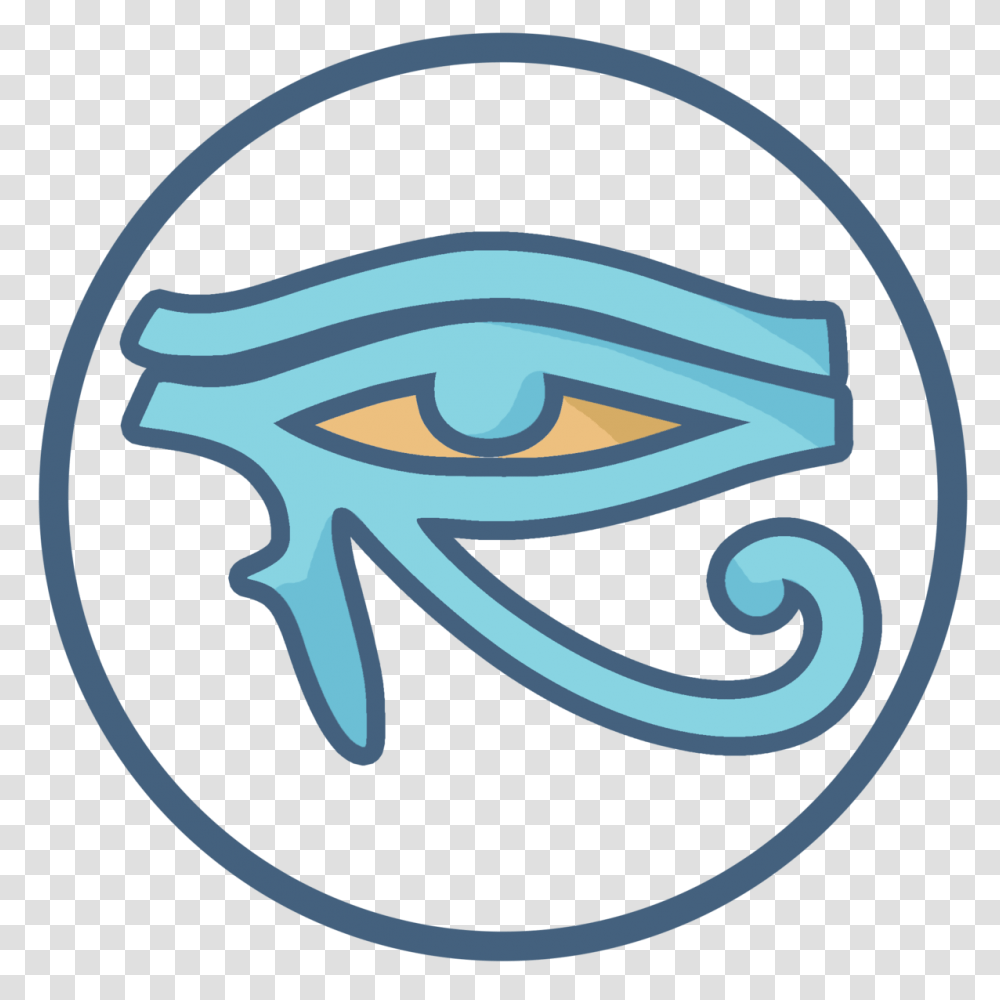 The Eye Of Horus The Ancient Symbol, Label, Outdoors, Sticker Transparent Png