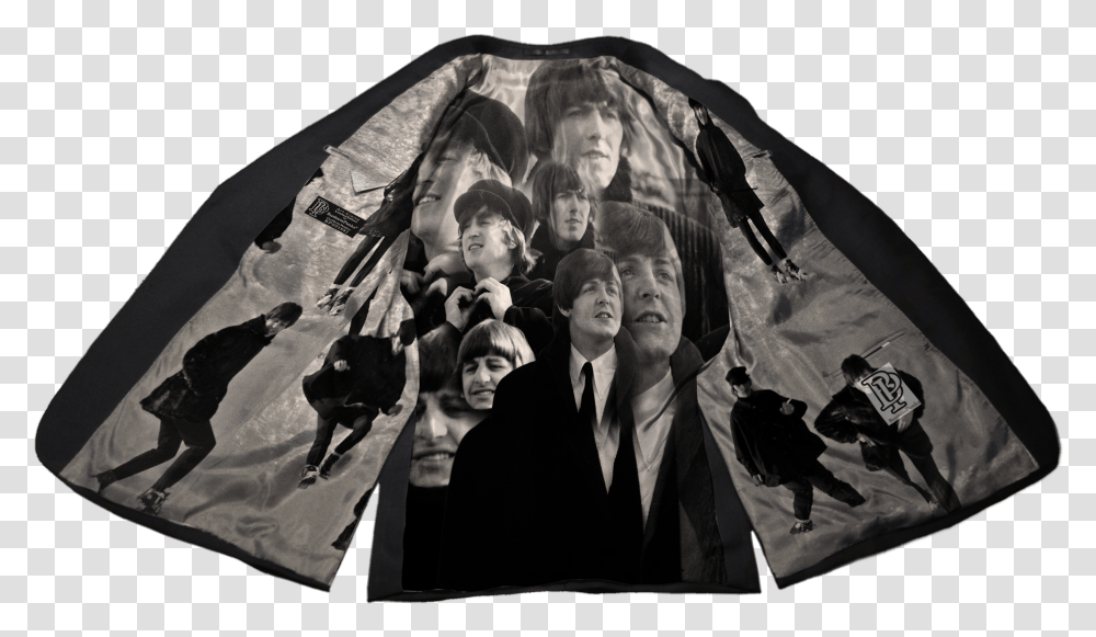 The Fab Four Umbrella, Person, Head, Collage, Poster Transparent Png