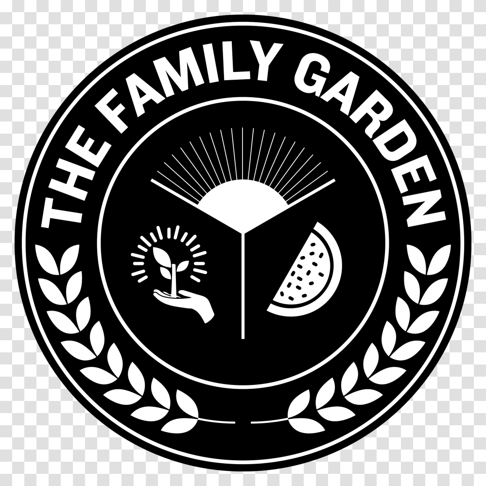 The Family Garden Logo Woodford Reserve, Emblem, Trademark, Rug Transparent Png