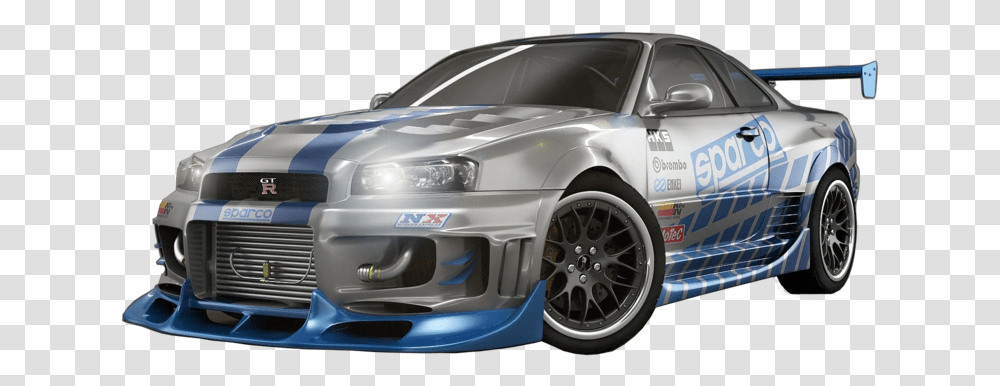 The Fast And Furious Car Official Psds Nissan Skyline Gtr, Vehicle, Transportation, Tire, Wheel Transparent Png