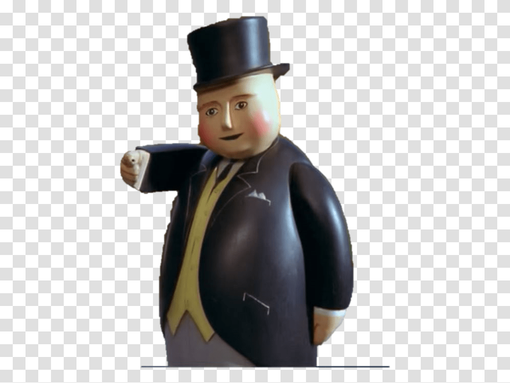 The Fat Controller Adressing Evereybody, Person, Human, Toy, Figurine Transparent Png