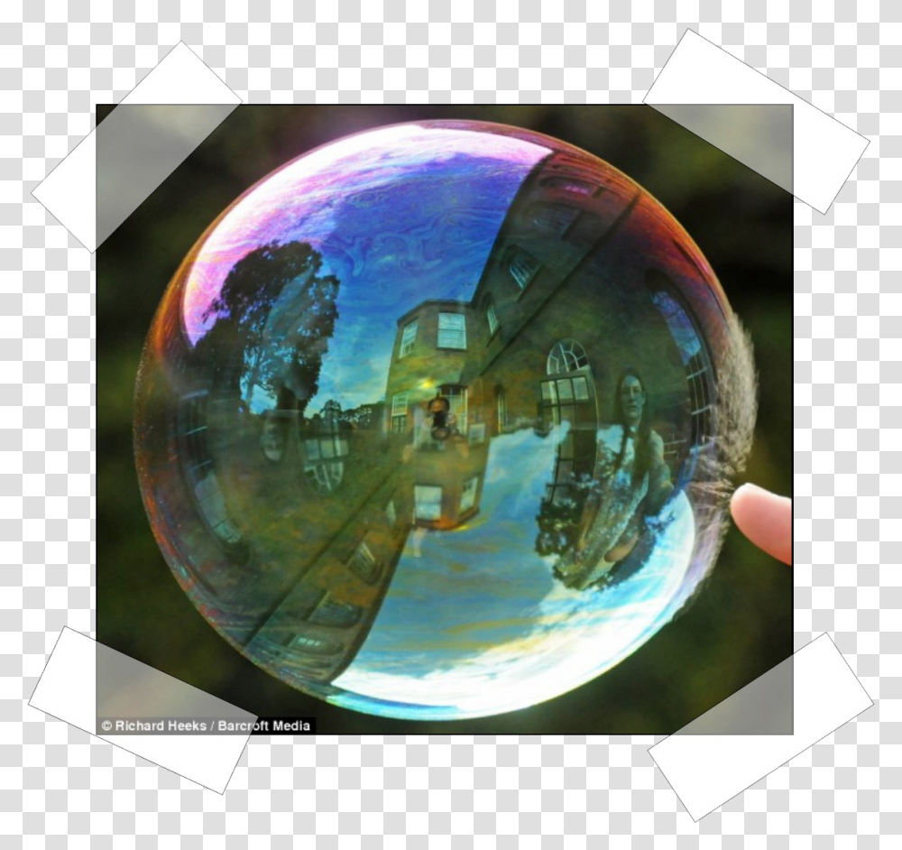 The Fictive Buble Soap Bubbles, Sphere, Person, Human, Helmet Transparent Png