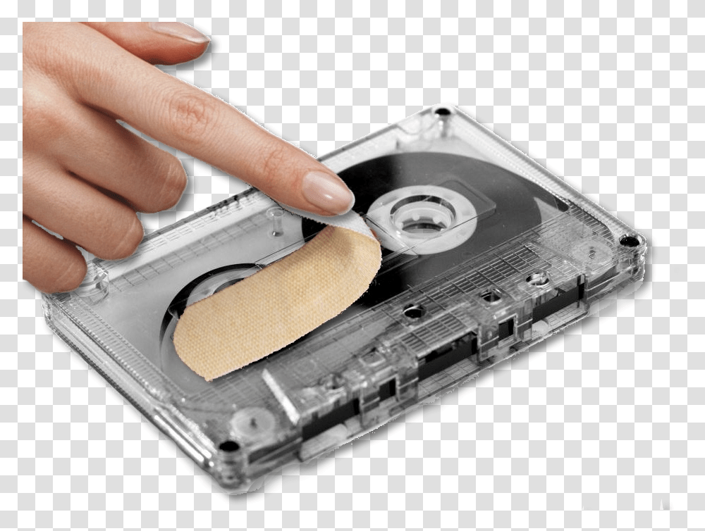 The Final Frontier So To Speak Of Ripping Your Analog Objetos Antiguos Que Hayan Desaparecidos, Person, Human, Cassette, Gun Transparent Png