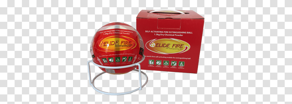 The Fire Ball By Elide Fire Suppression System Fire Extinguisher Ball India, Label, Text, Box, Soda Transparent Png