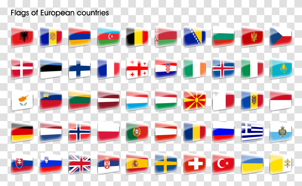 The Flag Of The Europe Country Icons Symbol Flag Icon Europe Countries, Word, Cabinet, Furniture Transparent Png