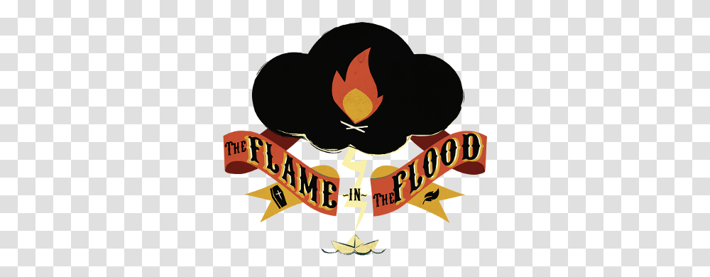 The Flame In Flood Game Keys For Free Gamehag Flame In The Flood Logo, Poster, Advertisement, Symbol, Emblem Transparent Png