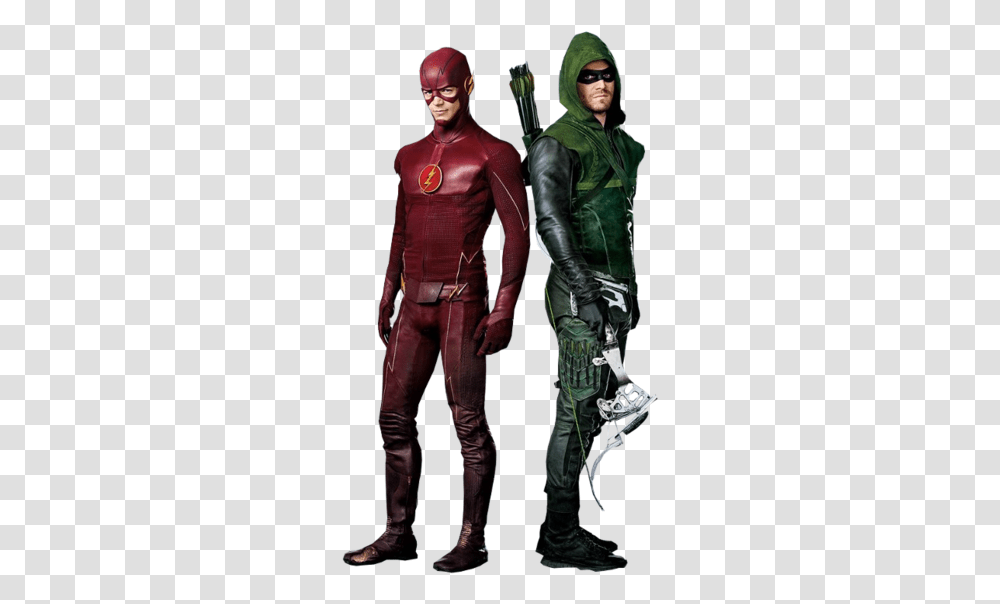 The Flash Arrow Arrow And Flash, Clothing, Apparel, Jacket, Coat Transparent Png