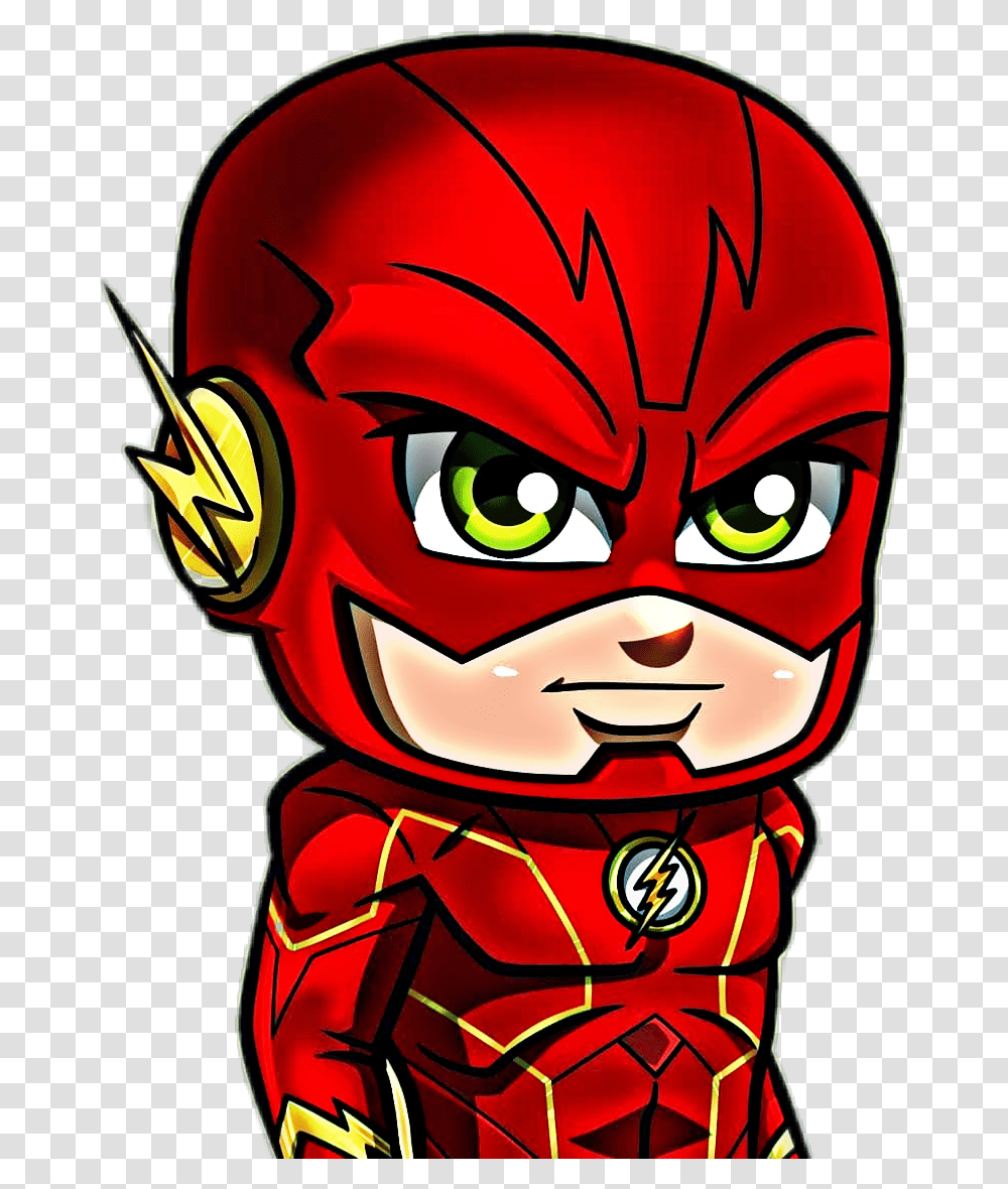 The Flash Cw Season 6 Art Sticker By Stevensondrawings Cartoon, Helmet, Apparel Transparent Png