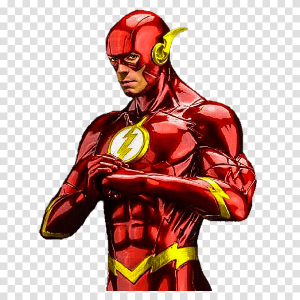 The Flash Images A Superhero Tv Series Only, Costume, Person, Head, Helmet Transparent Png