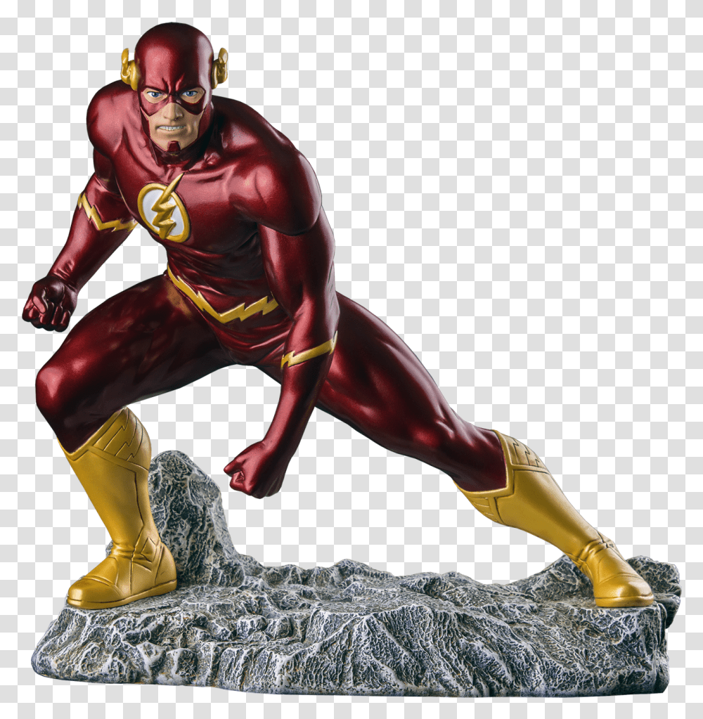 The Flash New 52 16th Scale Metallic Clip Art, Person, Human, People, Figurine Transparent Png