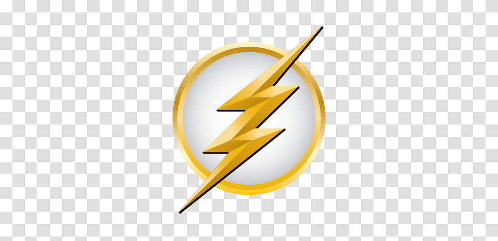 The Flash New Logo Kids T Shirt, Trademark, Emblem, Gold Transparent Png