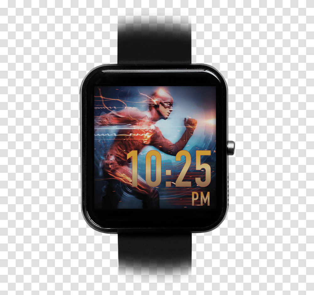 The Flash Smartwatch Flash Season, Person, Human, Electronics, Phone Transparent Png