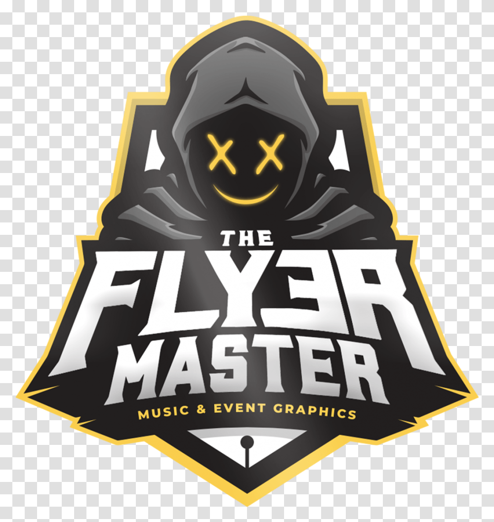 The Flyer Master Style Logo Logo Master Esport, Symbol, Trademark, Emblem Transparent Png