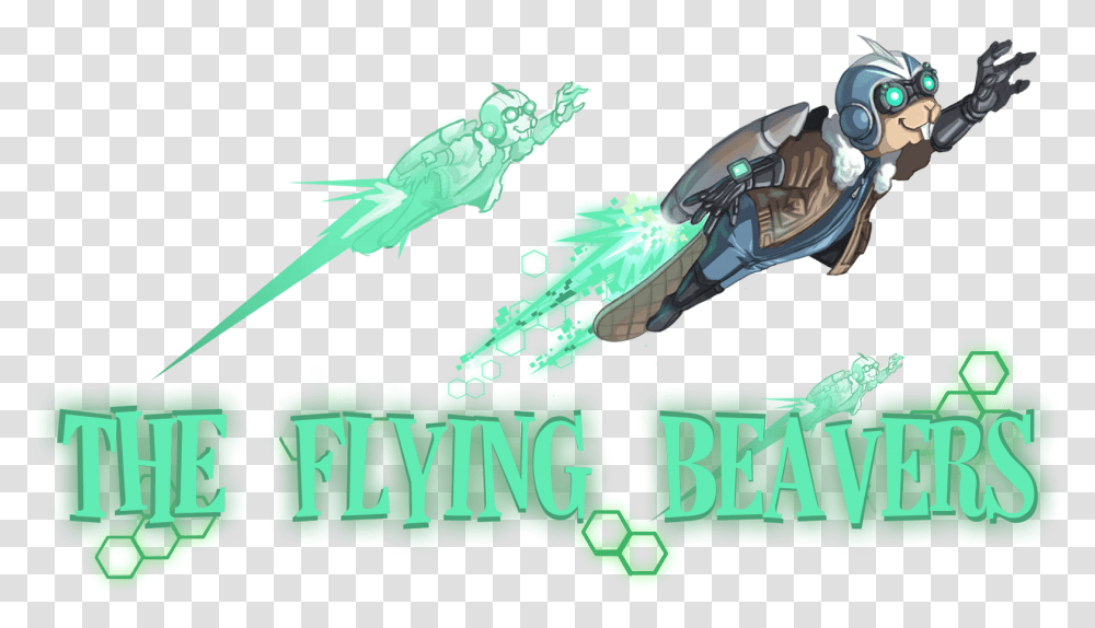 The Flying Beavers Illustration, Spaceship, Aircraft, Vehicle, Transportation Transparent Png