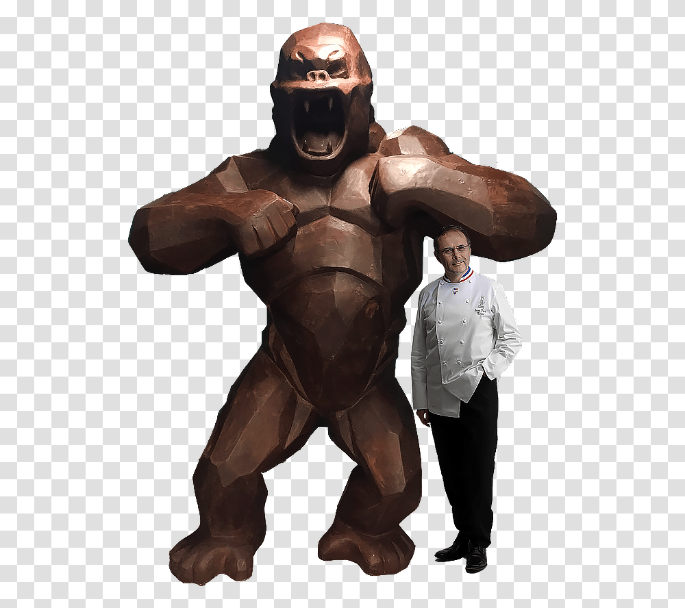 The Four Metre Tall Chocolate King Kong, Person, Human, People, Robot Transparent Png