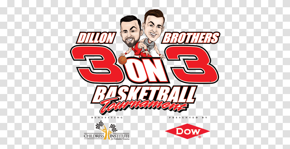 The Fourth Annual Dillon Brothers 3 On 3 Charity Basketball Poster, Advertisement, Flyer, Paper, Brochure Transparent Png
