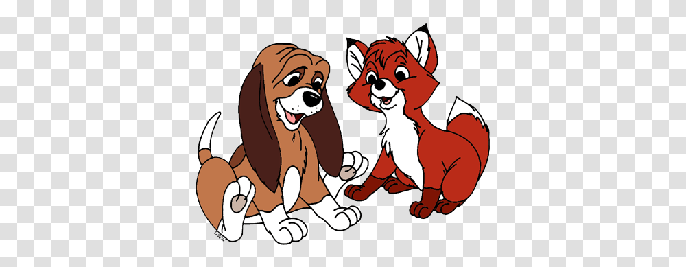 The Fox And The Hound Clip Art Disney Clip Art Galore, Animal, Mammal, Elf Transparent Png