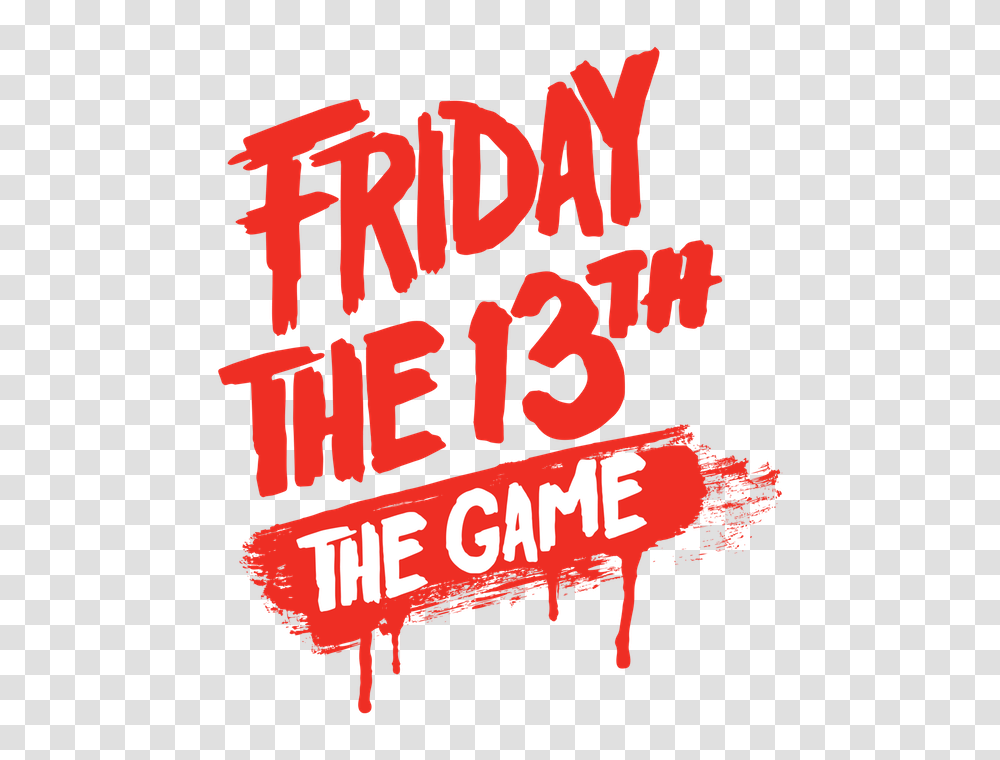 The Friday 13th Game Friday The 13th, Text, Alphabet, Symbol, Logo Transparent Png