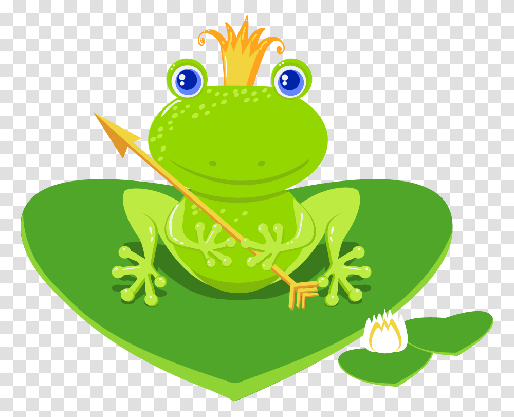 The Frog Princess Clip Art Frog Princess Free, Amphibian, Wildlife, Animal, Birthday Cake Transparent Png