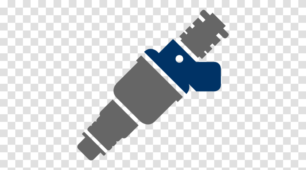 The Fuel Injection System Like Most Of Your Car's Vital Fuel Injector Icon, Adapter, Plug, Triangle Transparent Png