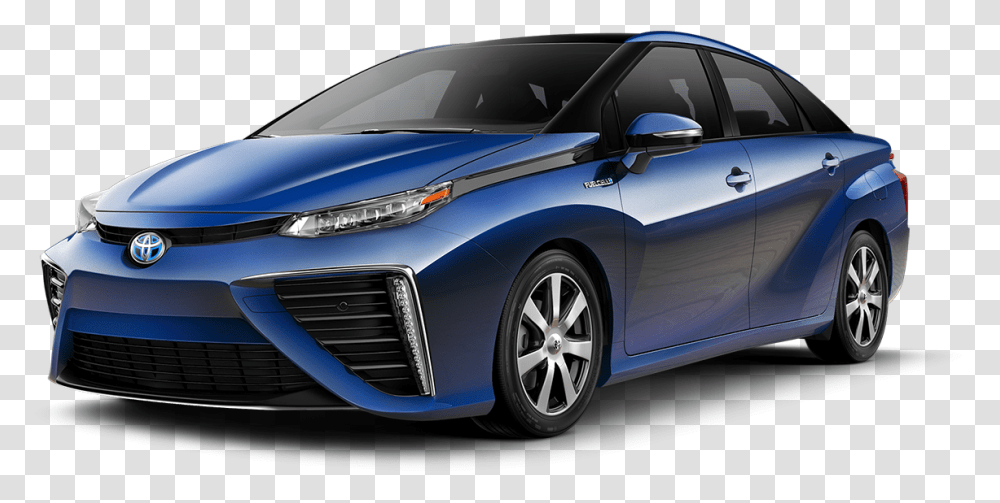 The Future Fueled By Hydrogen 2018 Toyota Mirai Black, Car, Vehicle, Transportation, Sedan Transparent Png