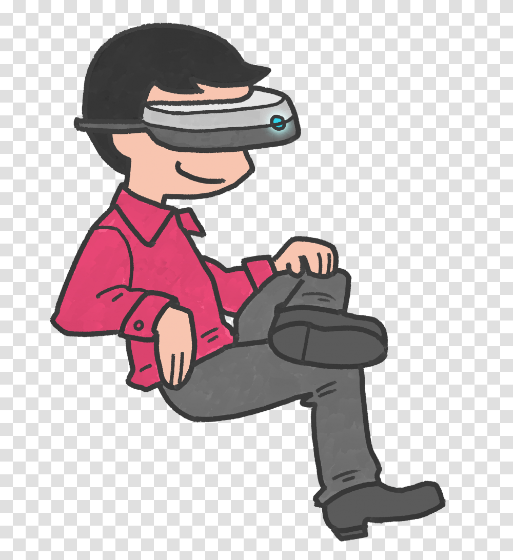 The Future Of Augmented Reality, Person, Human, Kneeling, Video Gaming Transparent Png