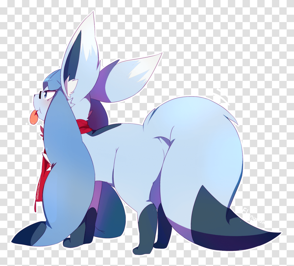 The Future's Now Dangly Man Glaceon Icon, Mammal, Animal, Rabbit, Rodent Transparent Png