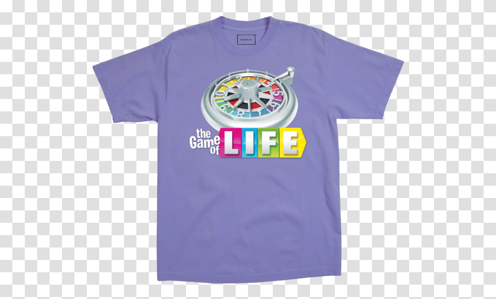 The Game Of Life Spin To Win Tee Game Of Life, Clothing, Apparel, T-Shirt, Sleeve Transparent Png