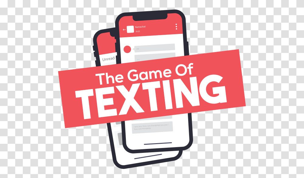 The Game Of Texting Label, Advertisement, Poster, Flyer, Paper Transparent Png