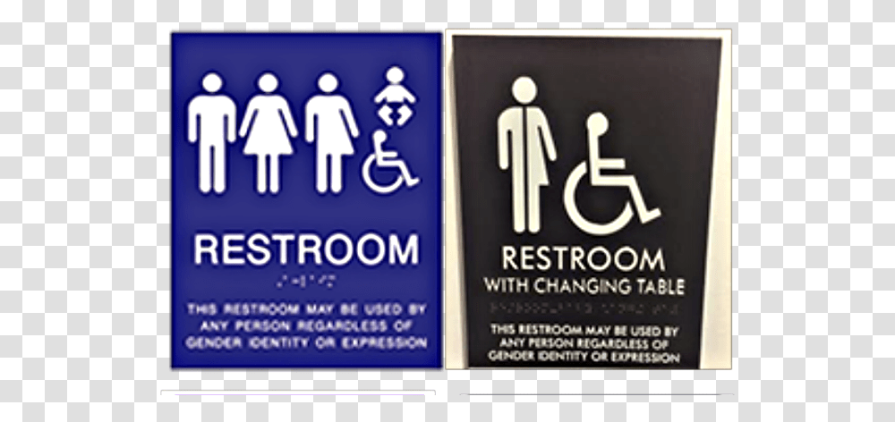 The Gender Neutral Signs Above And Those That Follow Gender Neutral Bathroom Signs, Advertisement, Poster, Paper Transparent Png