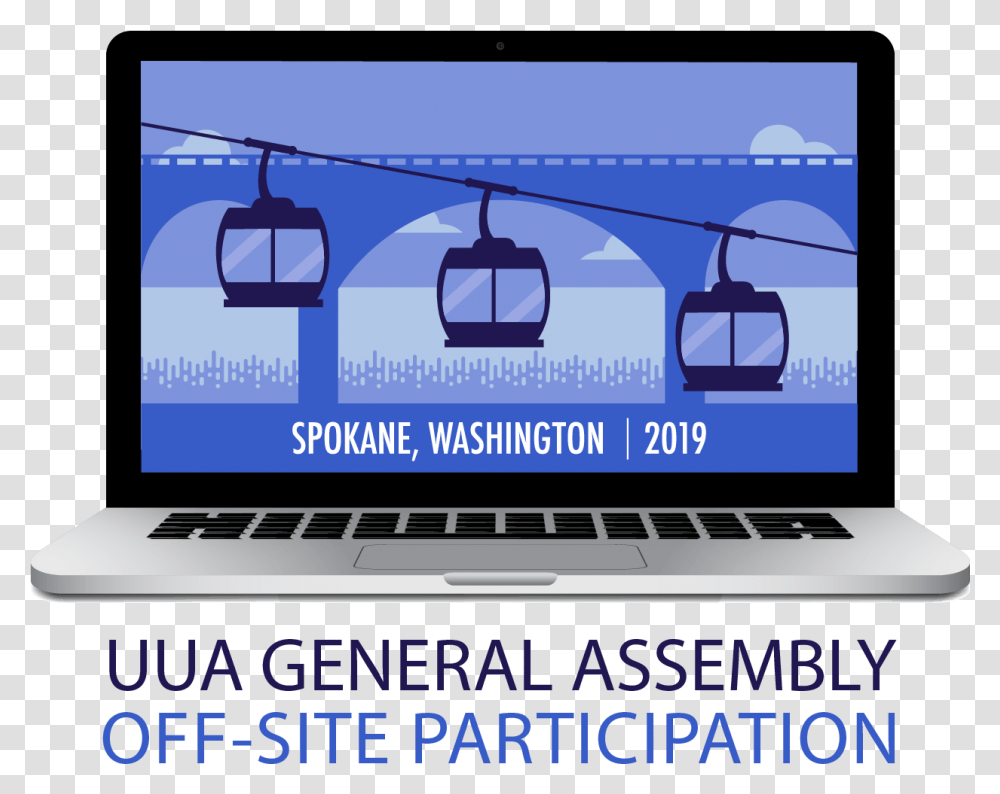 The General Assembly Logo Is Displayed On A Laptop Uu General Assembly 2019, Pc, Computer, Electronics, Monitor Transparent Png