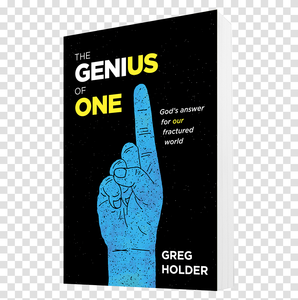 The Genius Of One Book Cover Poster, Advertisement, Outdoors, Flyer, Paper Transparent Png