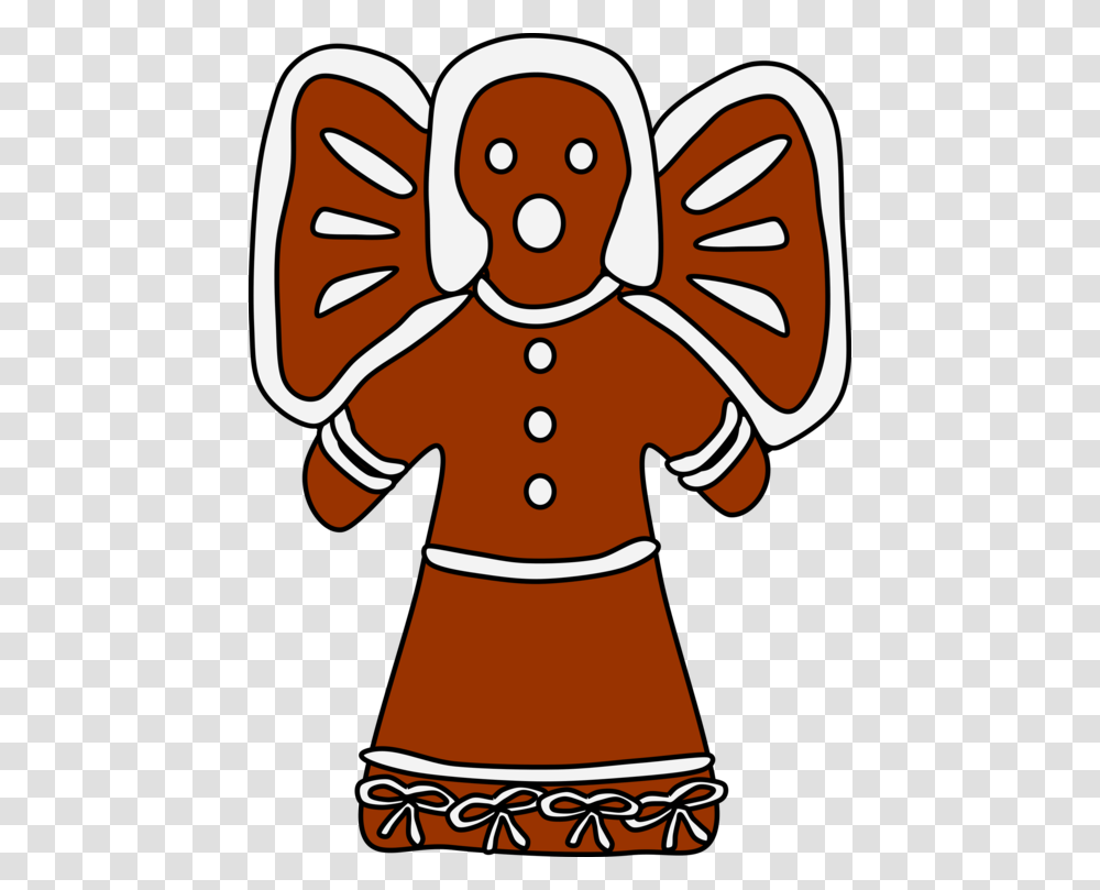 The Gingerbread Man Gingerbread House Computer Icons Free, Food, Cookie, Biscuit Transparent Png