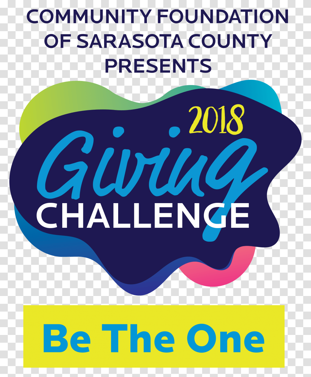 The Giving Challenge Is Back After A Hiatus In 2017 Giving Challenge 2018 Emblem, Flyer, Poster, Paper, Advertisement Transparent Png