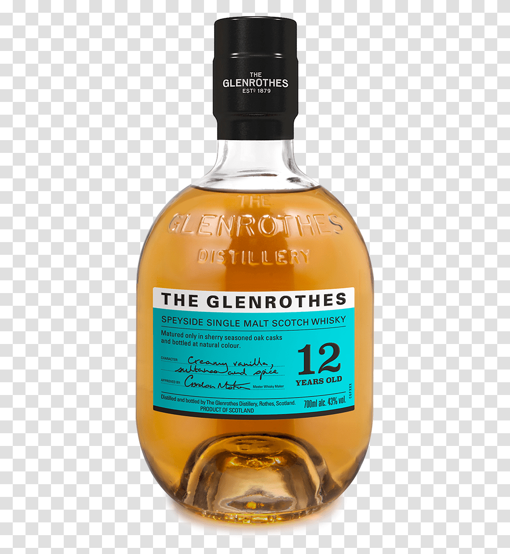 The Glenrothes Aqua Collection 12 Year Old Speyside, Liquor, Alcohol, Beverage, Drink Transparent Png