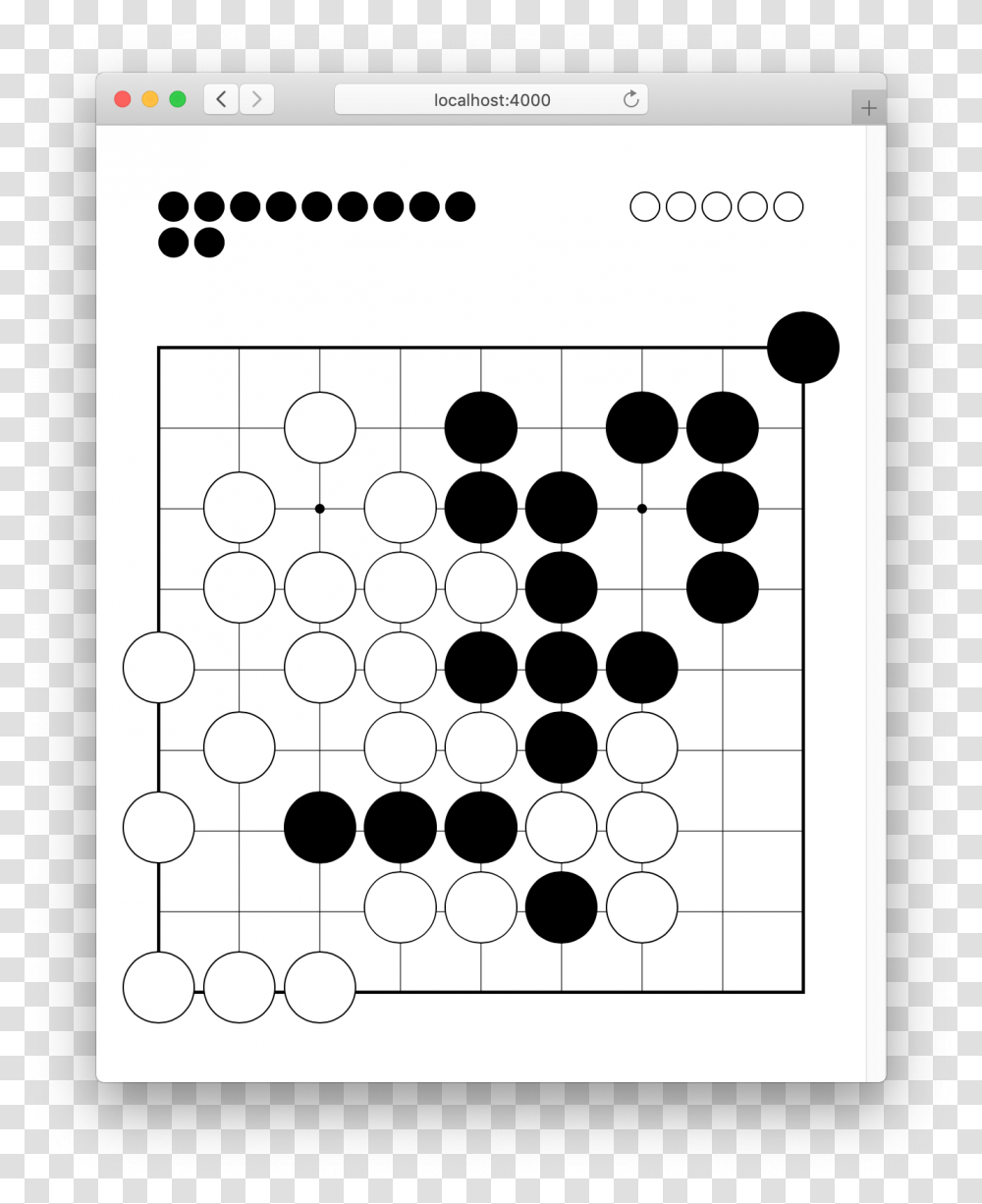 The Go Game Implemented With Phoenix Liveview Circle, Number, Cooktop Transparent Png