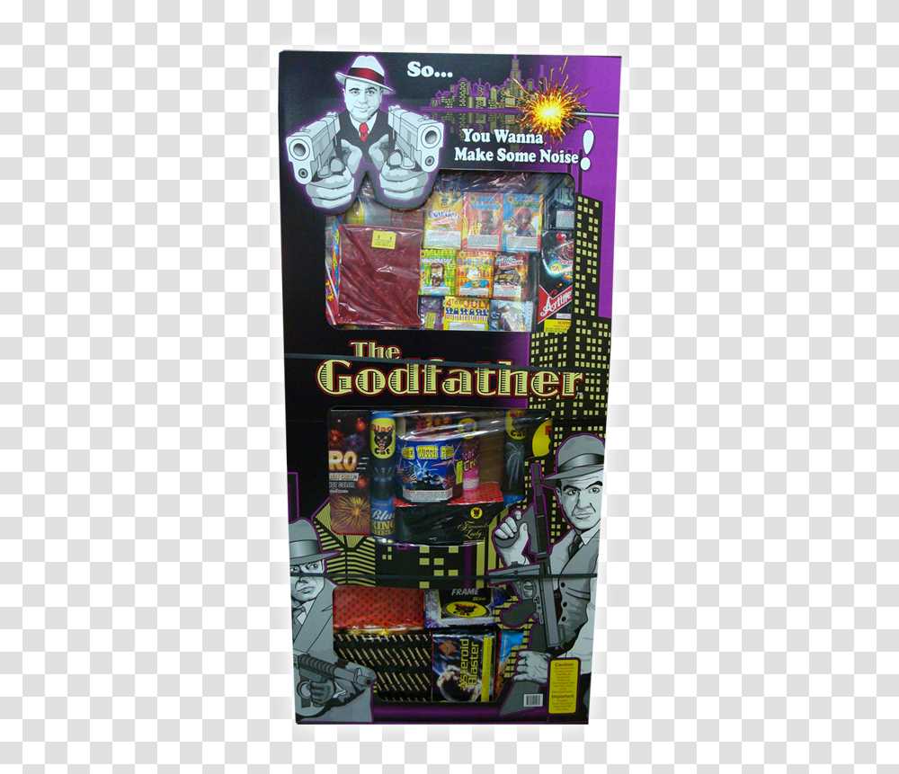 The Godfather Download Godfather Firework Assortment, Person, Outdoors, Nature, Machine Transparent Png