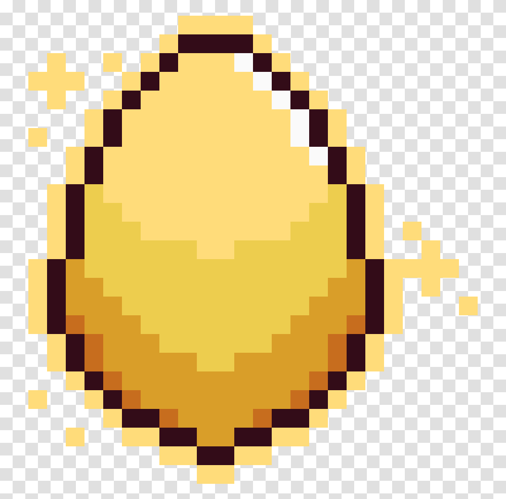 The Golden Egg Pixel Art Minecraft Yoshi, Rug, Pattern Transparent Png